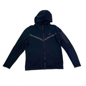Nike Sportswear Tech Fleece Full Zip Hoodie Black CU4489-010